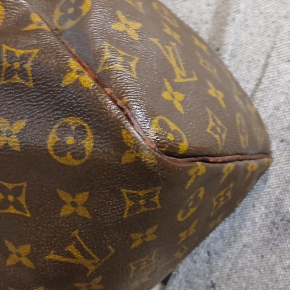 Louis Vuitton Brown and Tan Monogram Bag - Picture 7 of 16
